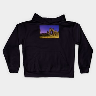 Kirkstall Abbey Cistercian monastery Leeds West Yorkshire Night Kids Hoodie